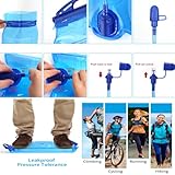 Bubuxy Hydration Bladder 1L 1.5L 2L 3L, Upgraded Leak-Proof Water Bladder 3litre 2litre, Water Reservoir for Outdoor Hiking Camping Running Cycling (Dark Blue 1.5litre) - Image 5