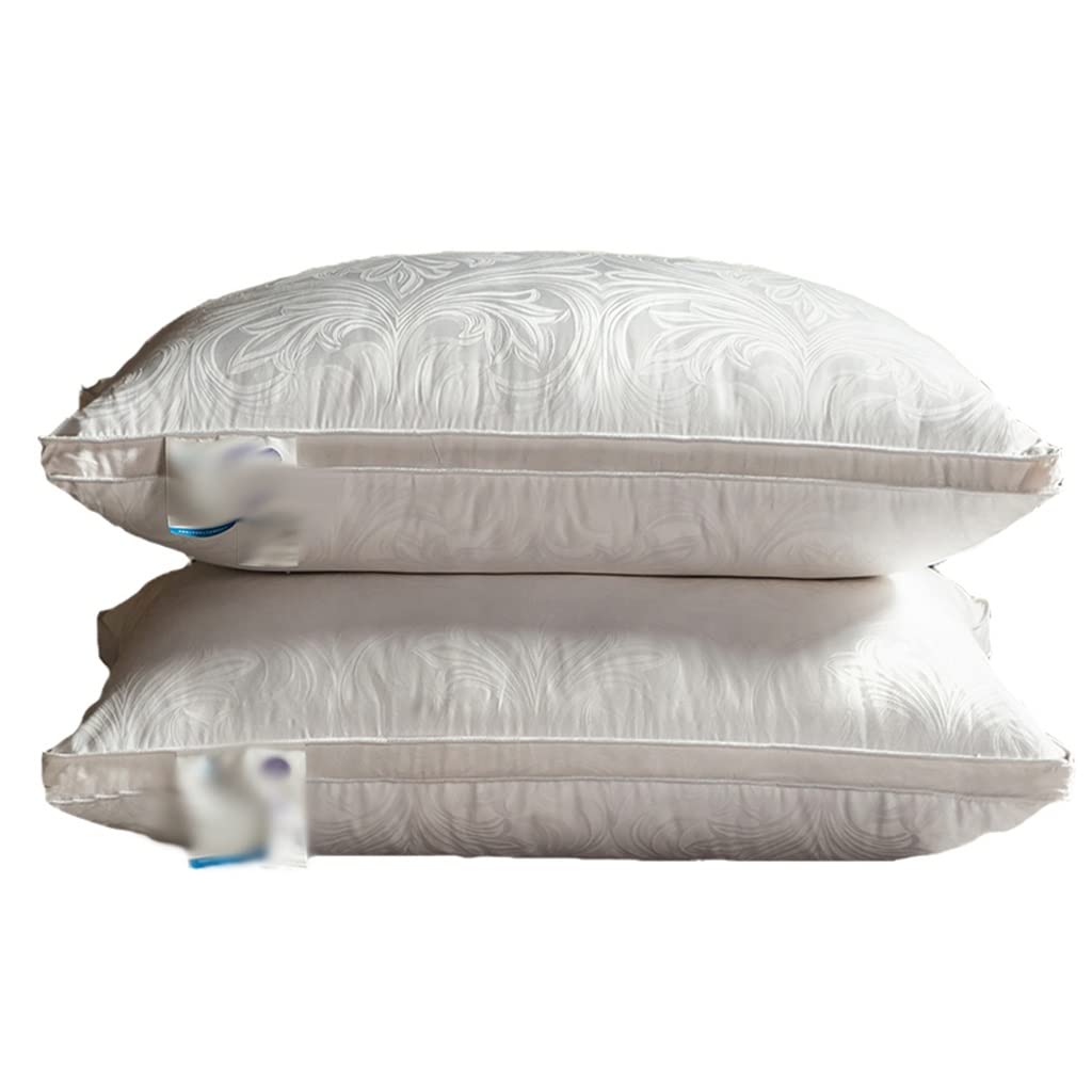Noyau d'oreiller en velours de plumes ergonomique et anti-affaissement