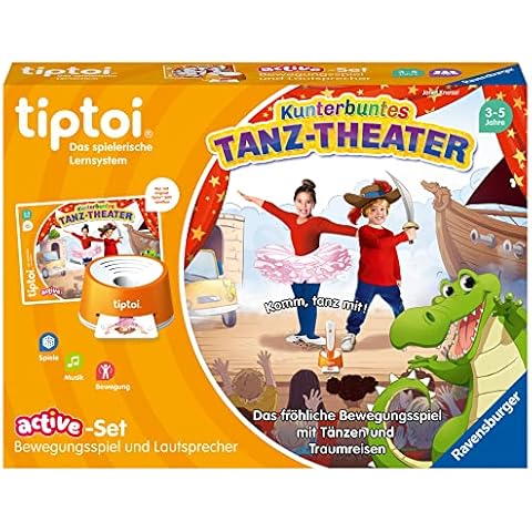 Ravensburger tiptoi® Spiel 00122 ACTIVE Set Kunterbuntes Tanz-Theater Cover