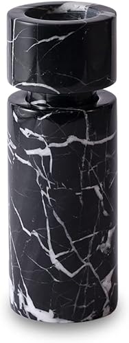 Portavelas de mármol natural de lujo real para bodas, comedores, portavelas para velas perfumadas, candelabros, velas cónicas, velas de vela (estilo