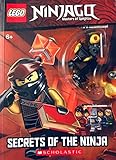 LEGO NINJAGO: MASTERS OF SPINJITZU ACTIVITY BOOKLET -- BOOK OF SECRETS + LEGO FIGURE + LOCK & KEYS