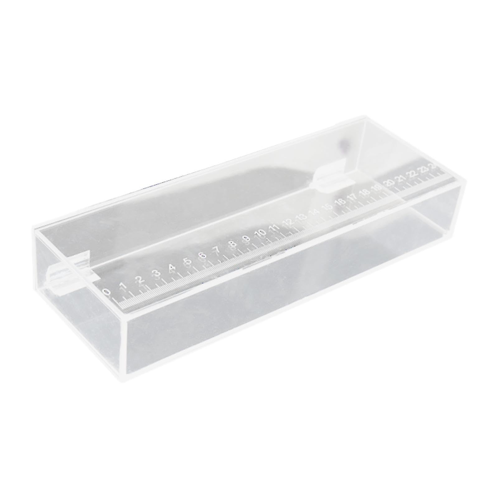 lmoikesz Fishing Photo Tank Fish Breeding Box Offers Compact Size Suitable For Photographing Fish While Keeping Safe In Water Fishing Photo Tank Viewing Observation Box, 25x4.4x9cm