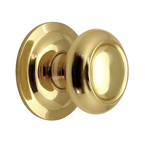 -1980-MADERAS CAMACHO SUMINISTROS INDUSTRIALES Pomo Puerta Entrada Redondo dorado Tradicional