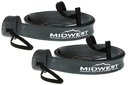Midwest Outfitters Rod Socks - Fishing Rod Sleeve Cover Fishing Pole Covers for Spinning Baitcaster and Youth Fishing Pole Sizes - Multiple Sizes and Colors