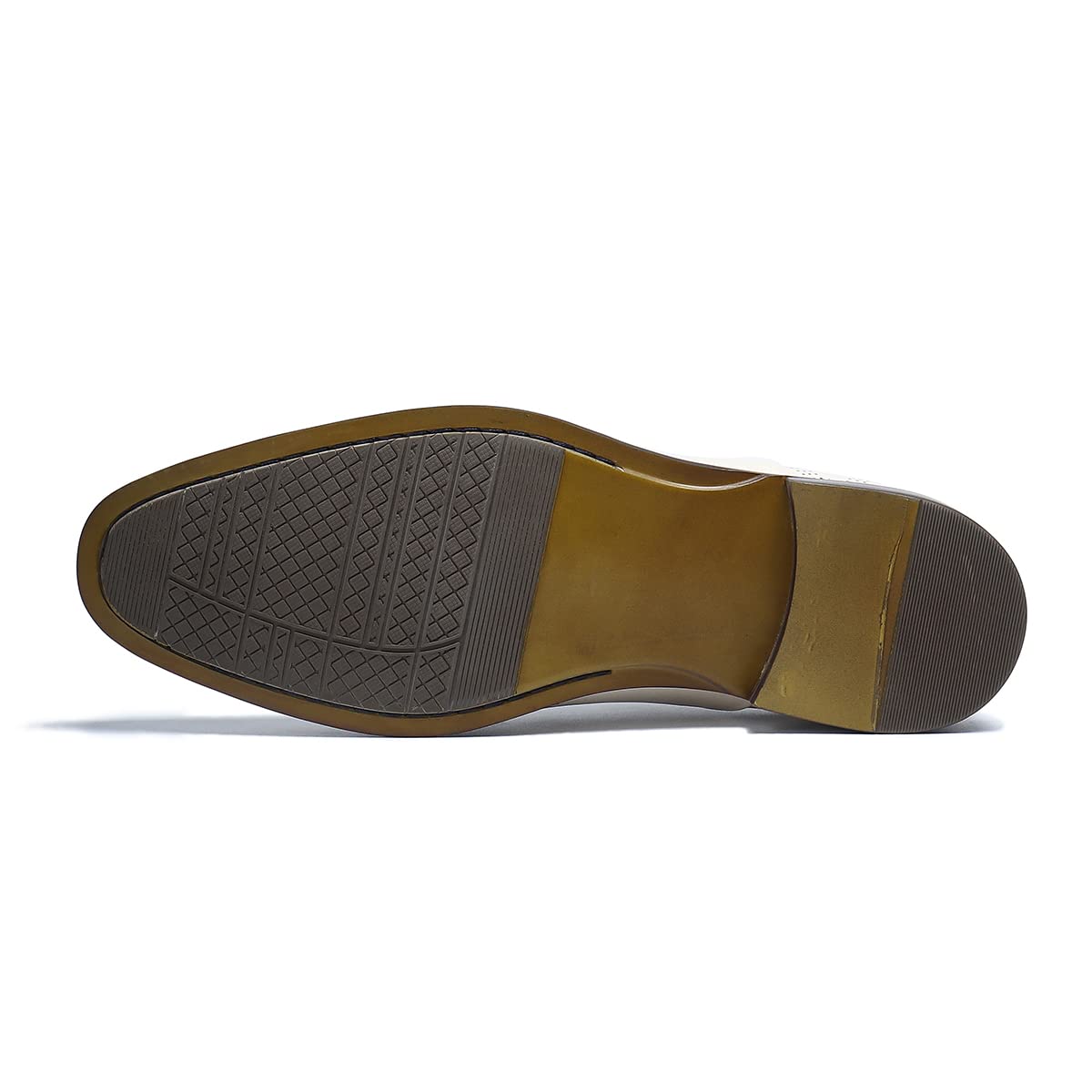 Scarpe Eleganti Formali Business da Uomo Oxfords in Pelle Confortevoli Casual Brogues Basse Stringate da Vestito