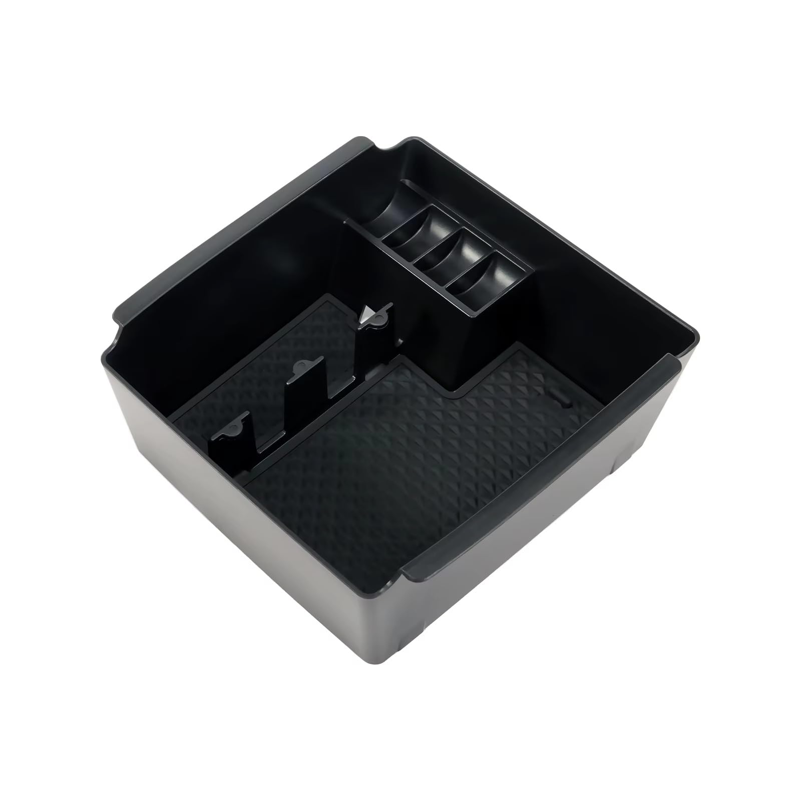 KOPQTEC Organiser Tray Compatible With VW For Passat For B8 For Arteon 2016-2023 1 Pcs Armrest Tiered Storage Box Center Console