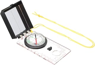 INOOMP 4Pcs Mapa Régua Bússola Equipamento De Viagem Crianças Equipamento De Sobrevivência Bússola De Sobrevivência Ao Ar Livre Ferramenta De Navegação De Sobrevivência Mapa Bússola