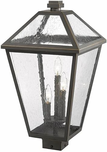 Miniatura 4 de Z-Lite Accesorio de montaje de poste exterior de 3 luces 579PHXLS-ORB