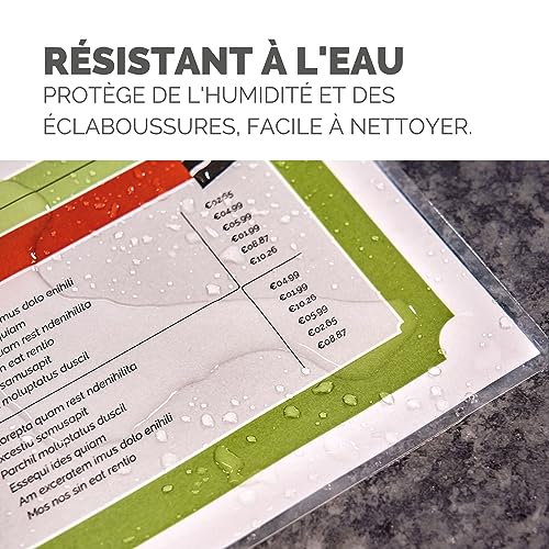 Pochettes de plastification A4 anti-bourrage Fellowes 80 microns technologie ImageLast