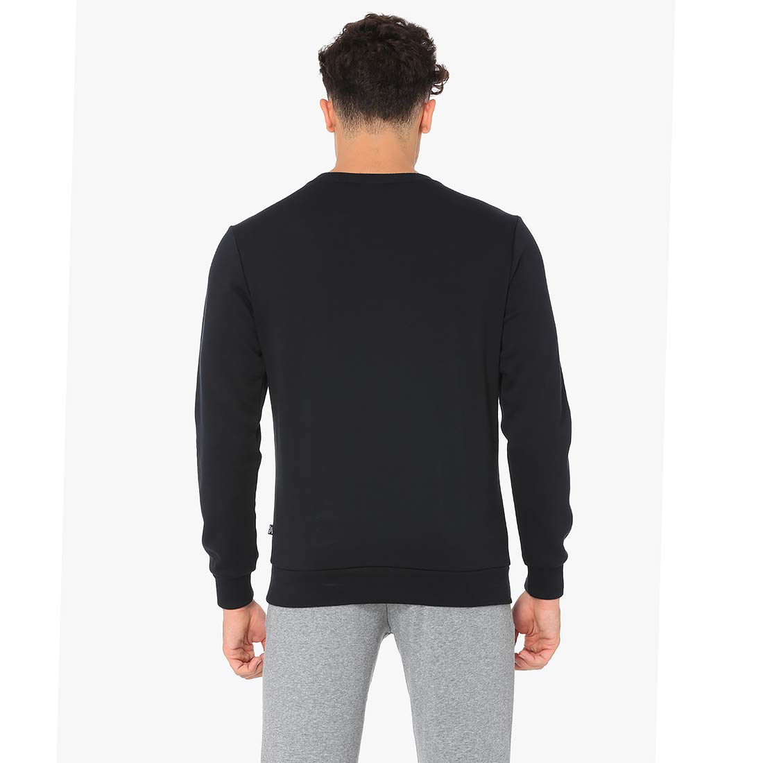 Puma ESS Logo Crew Sweat FL Big Logo, Sweatshirt Homme