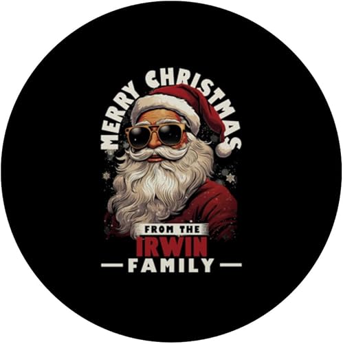 Miniatura 3 de Irwin Family Christmas Costume Santa Matching Xmas Party PopSockets Standard PopGrip