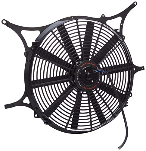 Mishimoto MMFS-E46-99 Performance Aluminum Fan Shroud Fits BMW E46 3-Series Non-M 1999-2006 Black