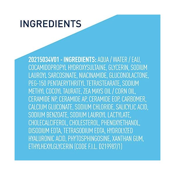 CeraVe Body Wash with Salicylic Acid | Fragrance Free Body Wash to Exfoliate Rough and Bumpy Skin | Allergy Tested | 10 Ounce