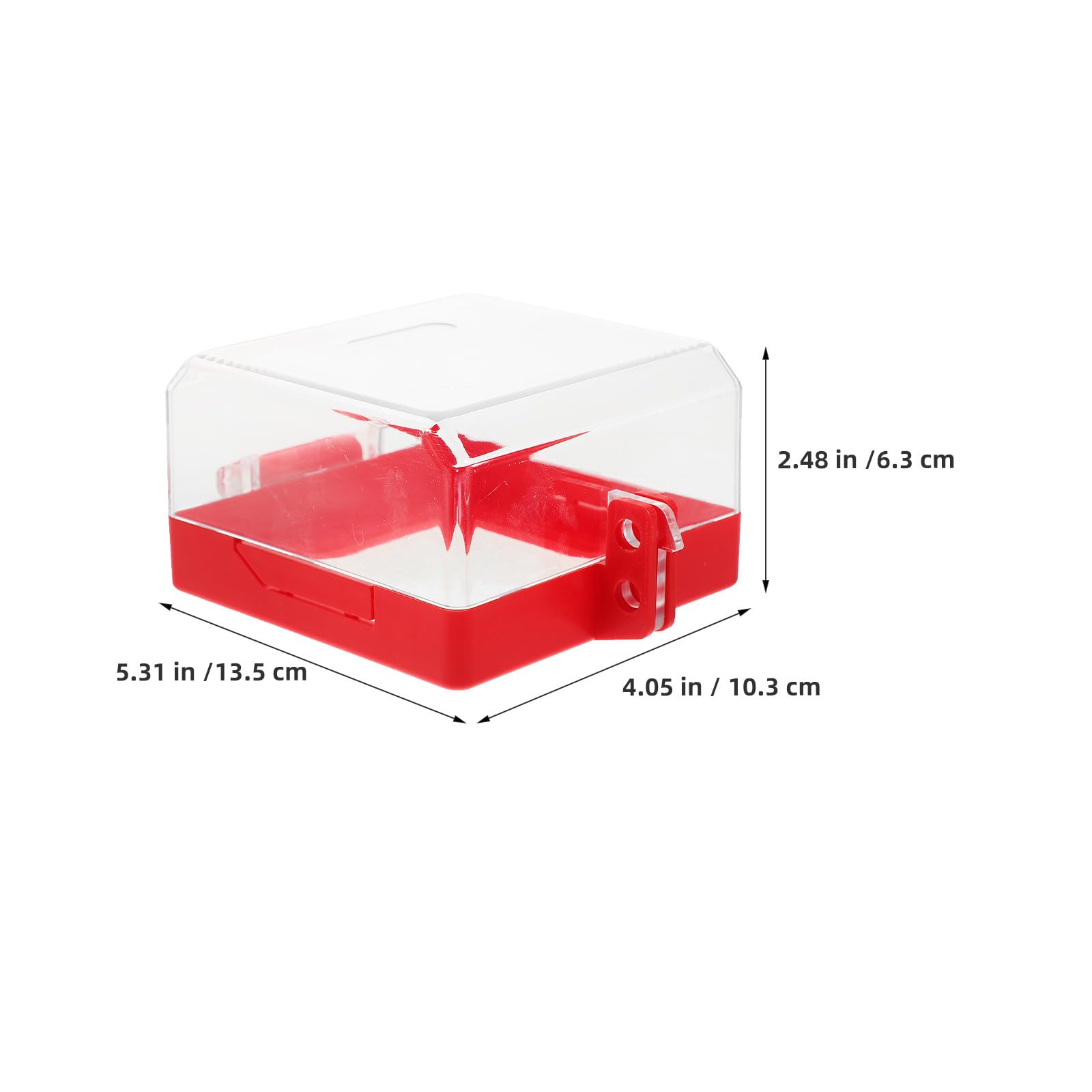 Zerodeko 1 ensemble de couvercles de bouton d'arrêt d'urgence - Couvercle de protection verrouillable pour interrupteur électrique mural - Protection de bouton-poussoir de sortie pour