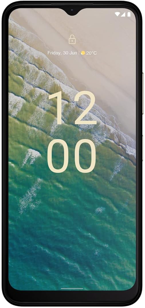 Nokia C32 with 50MP Dual Rear AI Camera | 3-Day Battery Life | Toughened Glass Back | 12GB RAM with Memory Extension (6GB RAM + 6GB Virtual RAM) | Android 13 | (Breezy Mint)