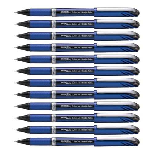 Bolígrafo Pentel Energel Negro Pack 12