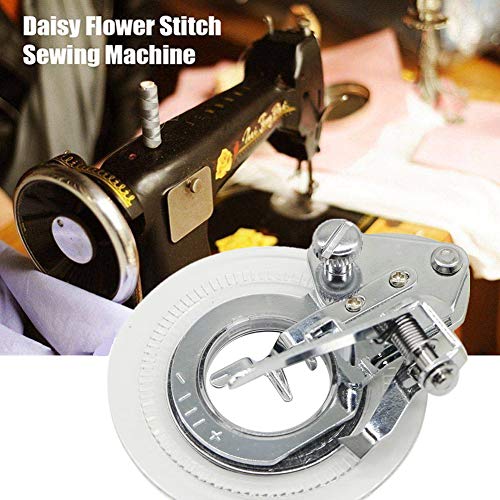 Pie para máquina de coser bordado circular margarita miniatura 6