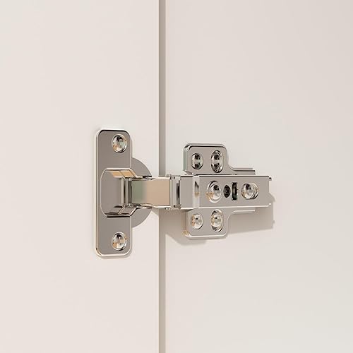 Miniatura 4 de AIEGLE Armario de 3 puertas, armario independiente grande con estantes y 2 barras para colgar, organizador de armario de madera para dormitorio,