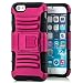 Produktbild Saxonia. Outdoor Silikon Schutzhülle Apple iPhone 6 / 6S (4,7") Hybrid Case Handyhülle | Pink