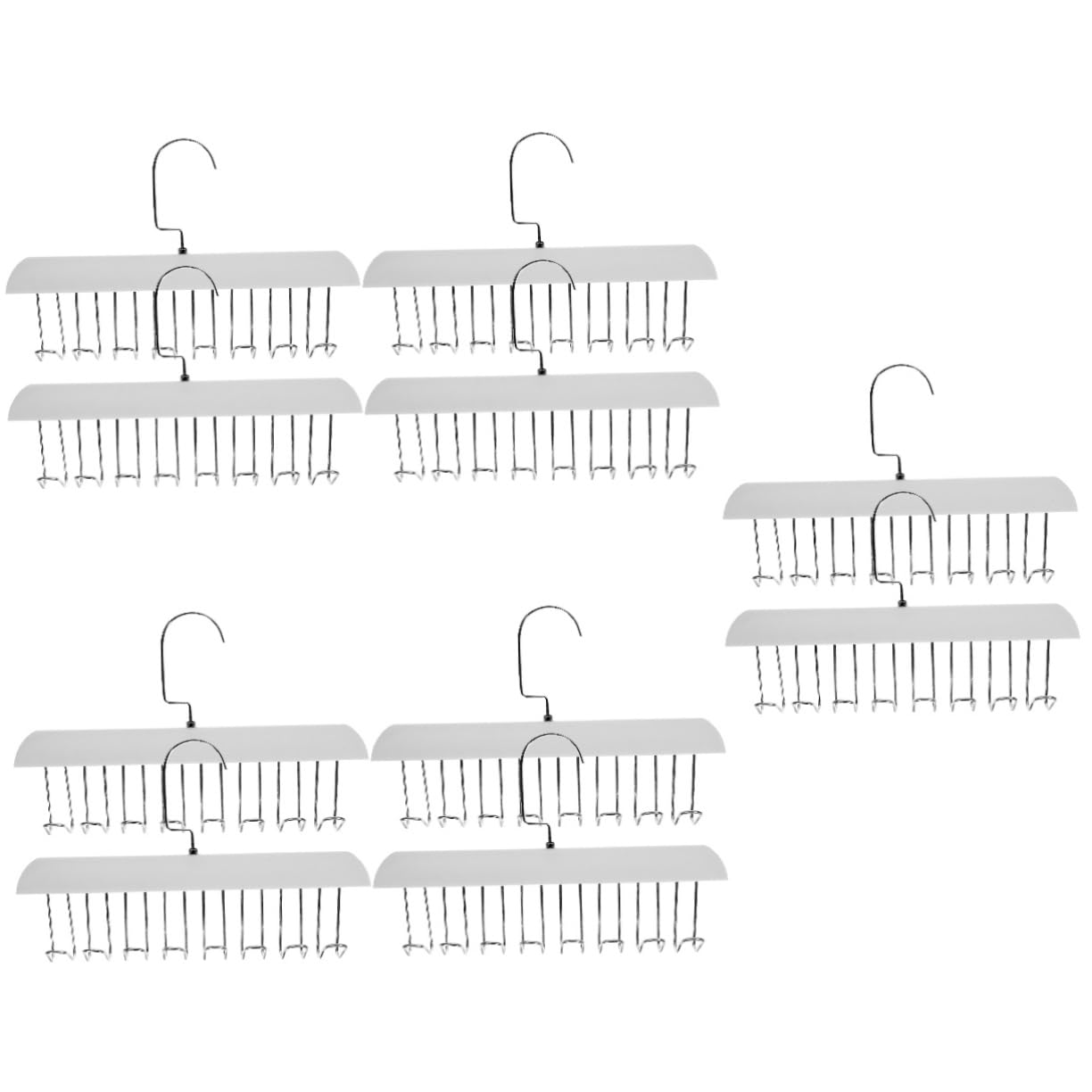 Cintres en plastique Cabilock avec étagères de rangement pour chaussette