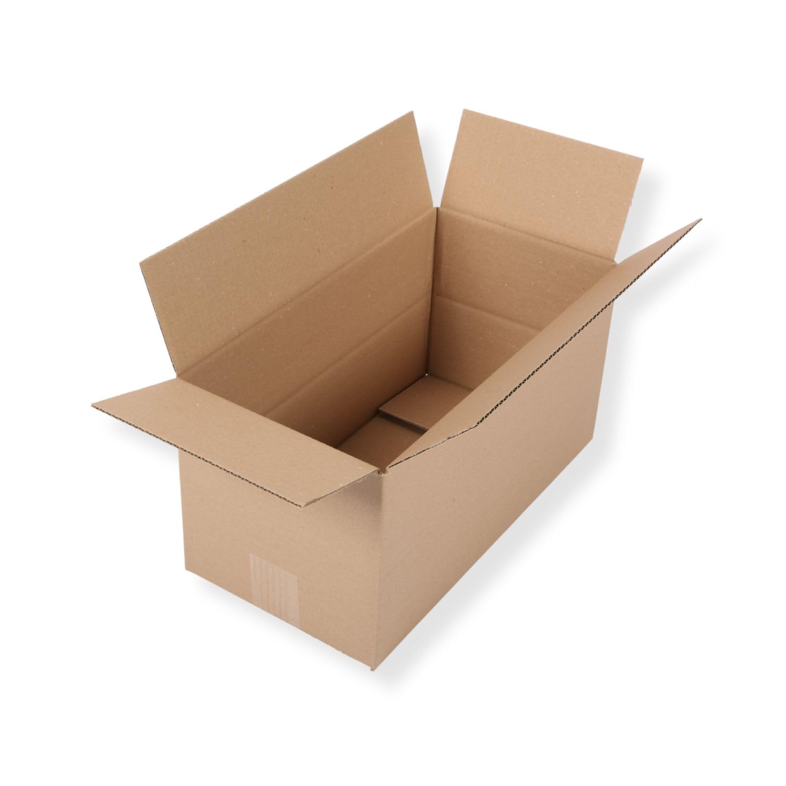 100 St. Faltkartons 400x200x200 1-wellig 12er Europaletten Modulkarton braun B-Welle Versandverpackung Bücherkarton Umzugskarton