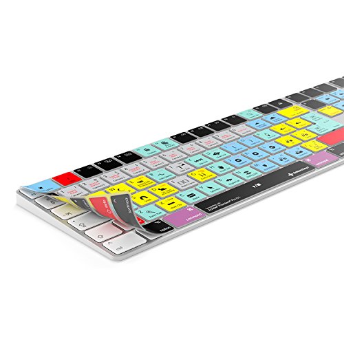 Adobe Premiere Pro Keyboard Cover For Apple Magic Keyboard | Fits Wireless Magic Keyboard With Numeric Pad #TOP2