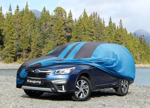 Image of Kaugung Car Cover Waterproof Custom Fit Subaru Outback(1994-2025), Full Exterior Cover for Automobiles Lightweight Resistant Outdoor Sun UV Rain Dust Snow Wind Protection.