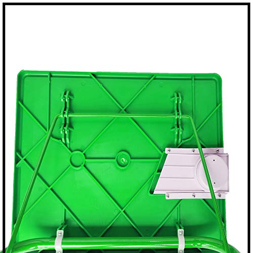 Image of TAVASYA Adjustable Table Mate Laptop Table Kids Table Study Table Utility Table Multi Purpose Table Green Color TSYTM2
