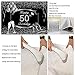MTMETY 10x7Ft Silver 50th Birthday Photography Backdrop Silver Glitter Shiny High Heels Champagne Background Fifty Years Old Age Party Decoration Photo Ban HXME054