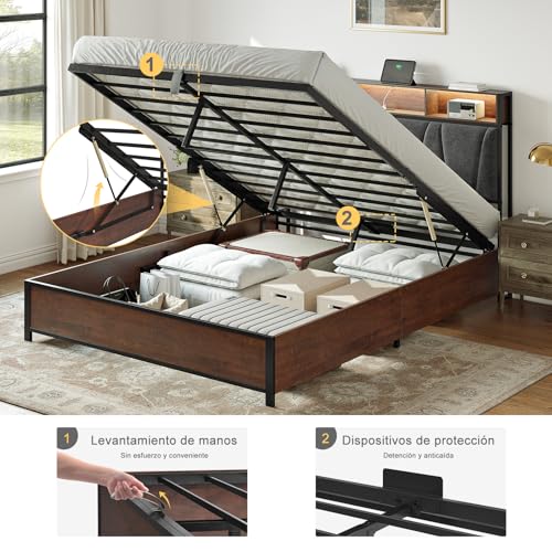 La Mejor Selección de Cama Queen Size Precio de esta semana. 9 Cama Queen Size Precio marca HOMELYA (3)