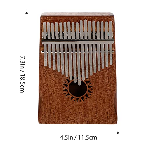 BIENKA 1 Jeu de Kalimba de Pouce Portable Kalimba de Doigt 17 Tons Durable Piano - Les Beatles, Paul McCartney, John Lennon, RIngo Starr, George Harrison BIENKA 1 Jeu de Kalimba de Pouce Portable Kalimba de Doigt 17 Tons Durable Piano – Image 4