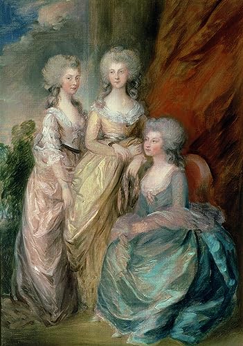 Impression d'art mural de Gainsborough tableau d'époque grand format