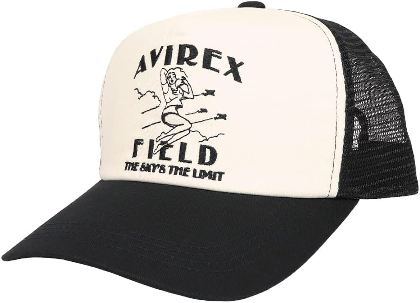 Amazon | アビレックス メッシュキャップ キャップ 帽子 メンズ