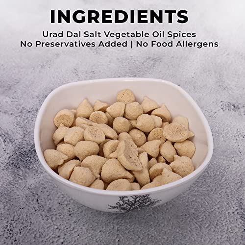 Image of Premium Handmade Bengal Buili Dal - 150G| Urad Dal Bori | Sundried Nutritious Black Gram Bori - Small Size