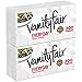 Vanity Fair Everyday Napkins, White Paper Napkins, 200 Count (Pack of 2)