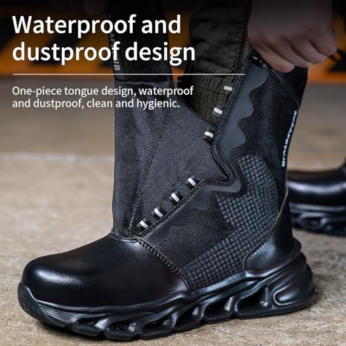 Men's Military Tactical boots Waterproof and dust proof work boots Desert boots Lightweight outdoor hiking boots Motorcycle shoes4