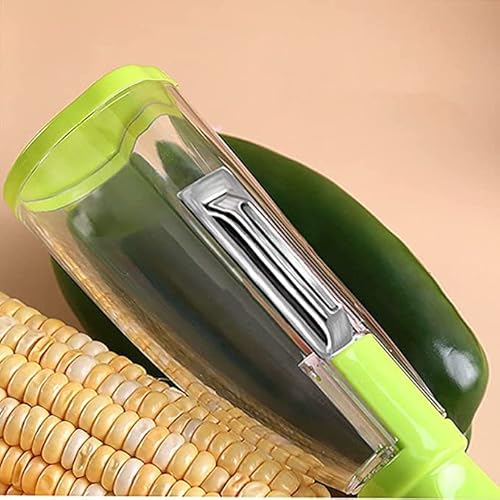 Peeler With Container Stainless Steel Blade,Both Fruits And Vegetables (Plastic) #TOP3