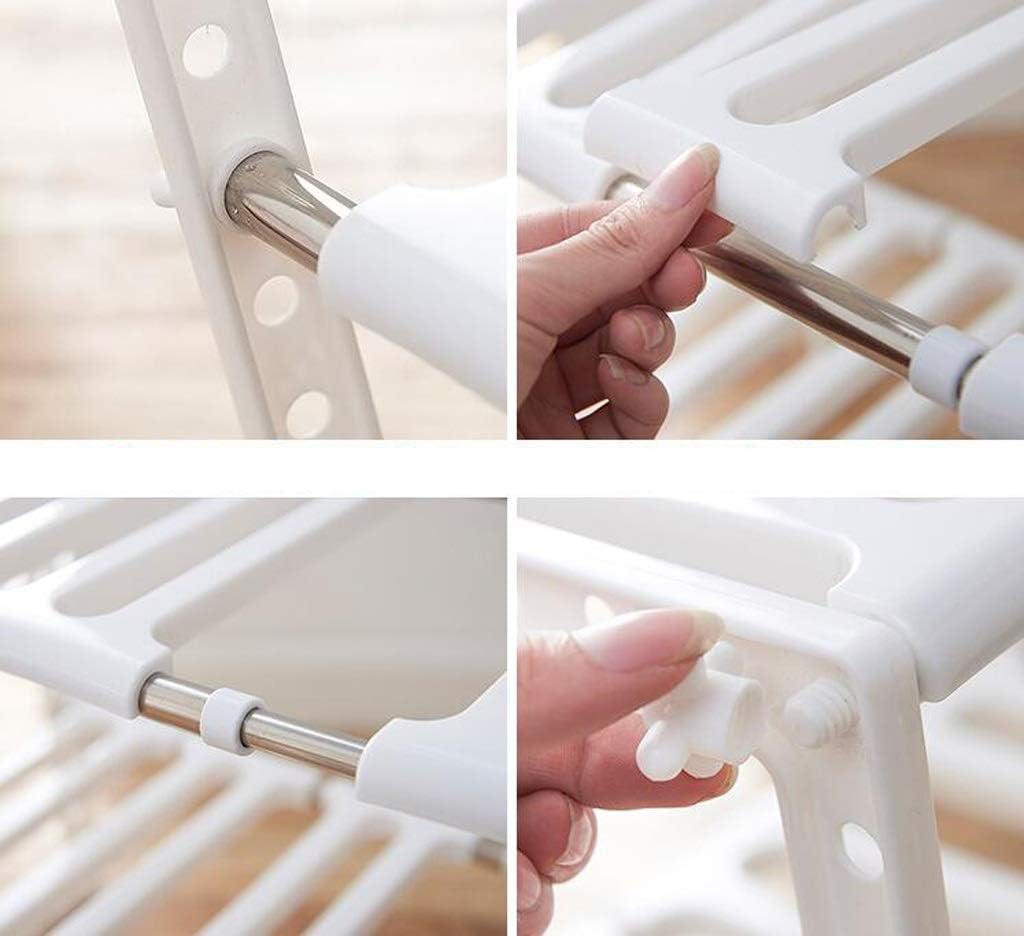 Flower Stand Rack Type Multi-Layer Retractable Multi-Function Pot Rack Stainless Steel Kitchen Drain Storage Rack Shelf Rack Drain Bowl Rack