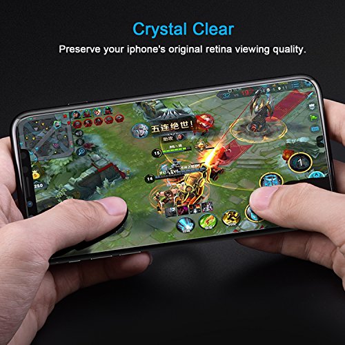 GIKERSY Pellicola Iphone X, Vetro Temperato Iphone...