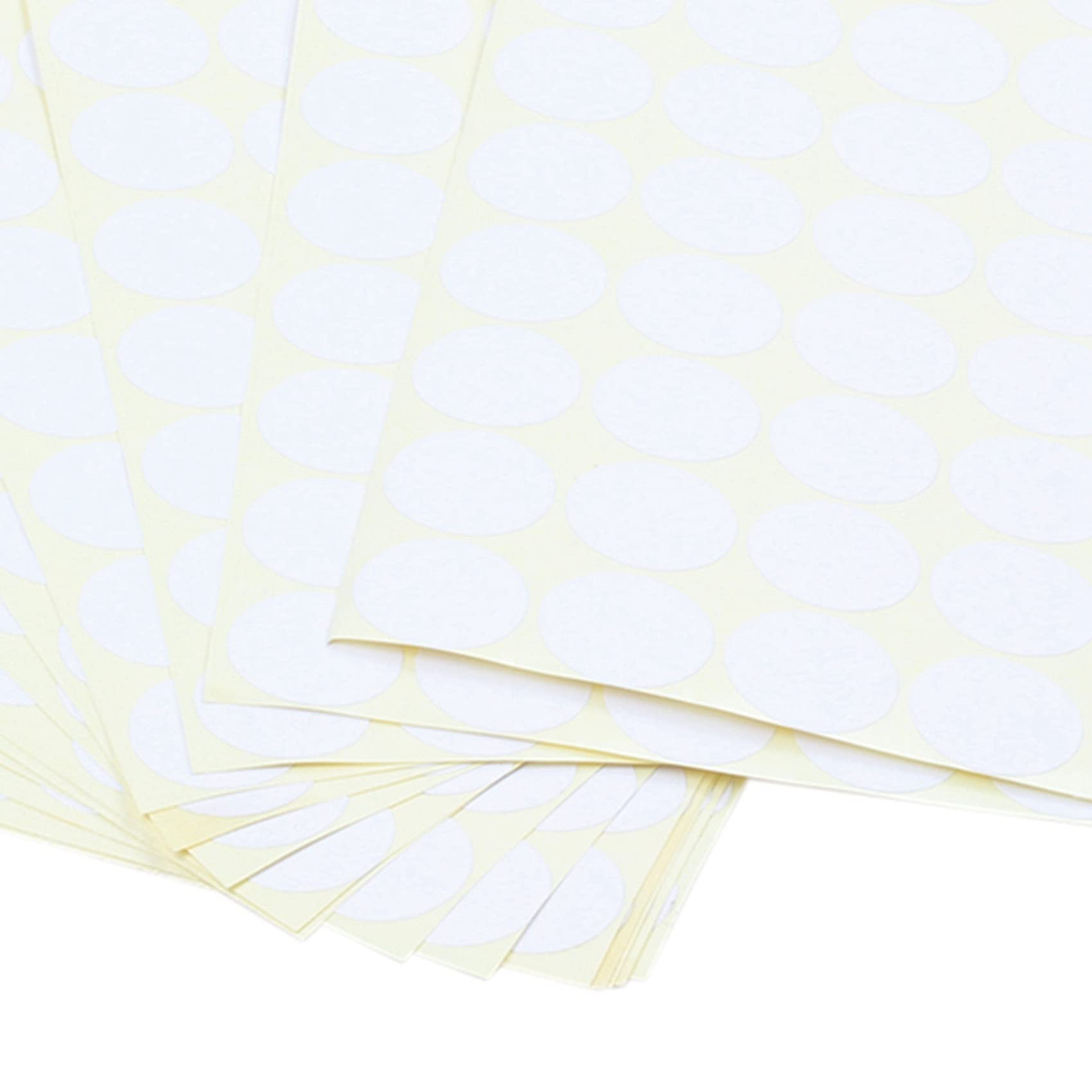 Lot de 300 autocollants ronds ronds de 19 mm