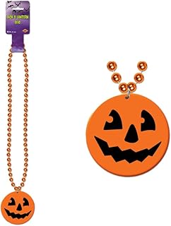 Beads w/Printed J-O-L Medallion Party Accessory (1 count) (1/Card)