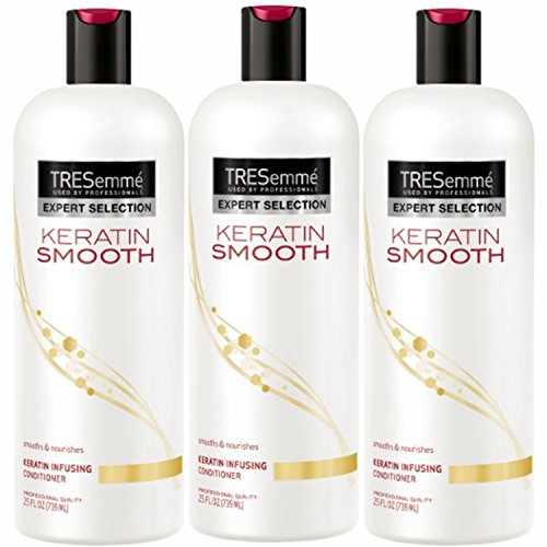 Tresemme Keratin Smooth Keratin Infusing Conditioner, 25 Ounce (Pack of 3)