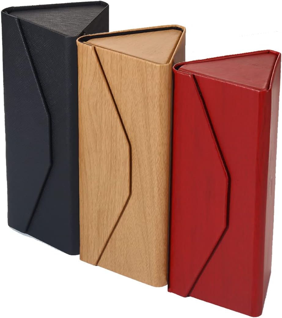 Glasses Cases, Eyeglasses Case Hard Shell For Men Women, PU Folding Glasses Sunglasses Case Portable Spectacle Cases