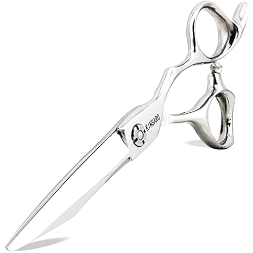 Hair Cutting Scissors Sharp to Cut Hair Cutting Shears Professional Haircut 6 Inch 440c for hairdresser or home use KINSARO for Hairdresser Barber or Home Use