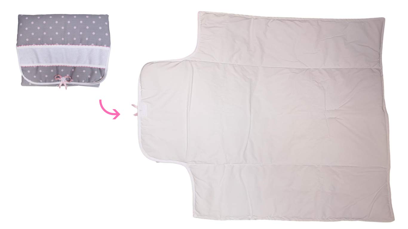 SET CAMBIO PAÑAL CON ÁREA PARA BORDAR CAMBIADOR Y NECESER REGALO BEBE REGALO RECIEN NACIDO REGALO MAMÁS REGALO PAPÁS (NO REALIZAMOS SERVICIO DE BORDADO)