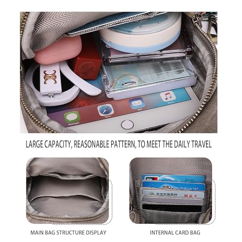 Small Sling Bag Crossbody Bags Cell Phone Purse for Women Chest Bag with Strap for Shopping Travel,Gifts for Women4