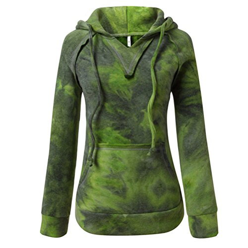Manteau à capuche L Green Yalí avec sa grande poche zippée