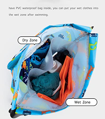 Danuc Drawstring Swim Bag For Swimmers Boys Girls Women Men Lightweight Beach Backpack Yogo Bags Waterproof Draw String Sackpack Sport Knapsack Gym Backpacks For Camping Camp Shopping Swimming Dance #TOP5