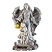 Collections Etc Solar Guardian Angel & Children Garden Statue, Gray