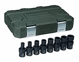GearWrench 84917 3/8-Inch Drive Universal Impact Socket Set SAE, 8-Piece